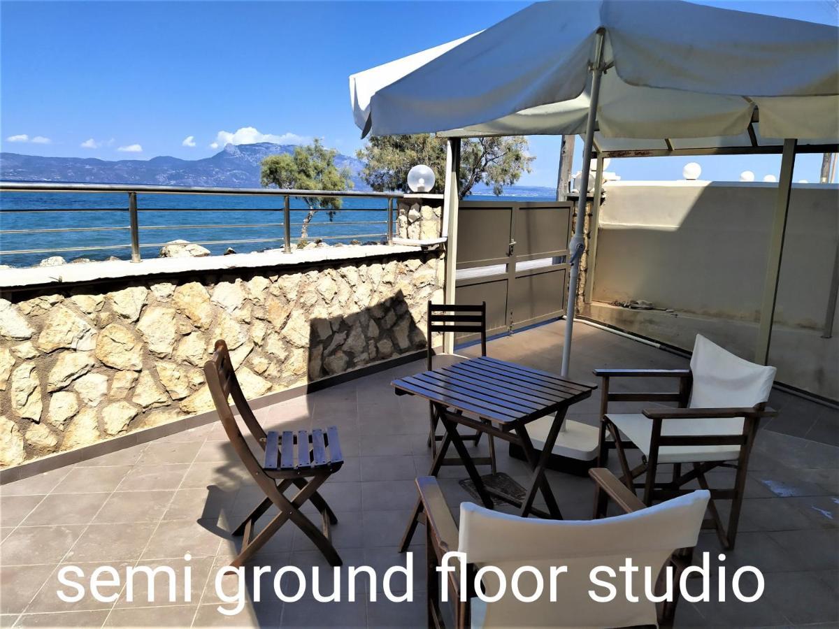 Vrachati Sea Front House Káto Ássos Kültér fotó